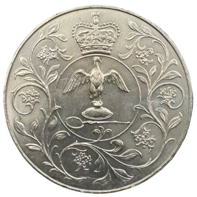 Silver Jubilee 25 New Pence Coin 1977