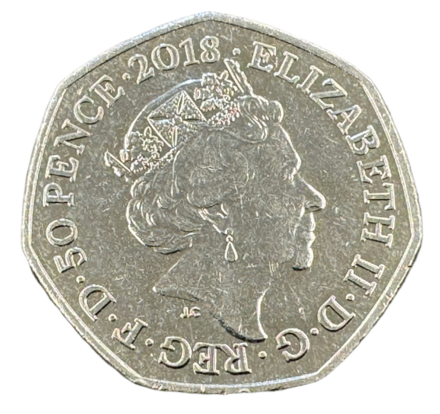 UK Representation Of The People 50p Coin 2018