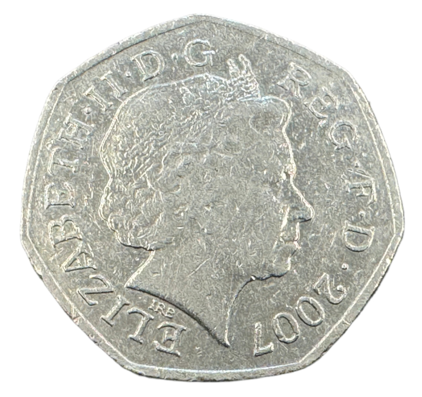 UK Scouts Be Prepared 50p Coin 2007