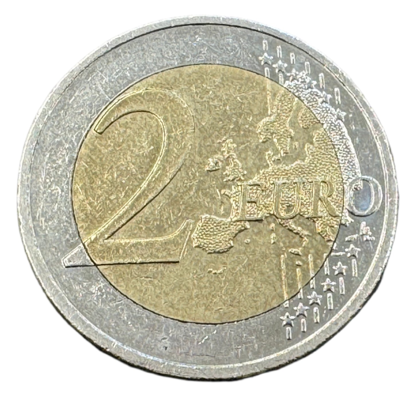 Current €2 Euro Coin