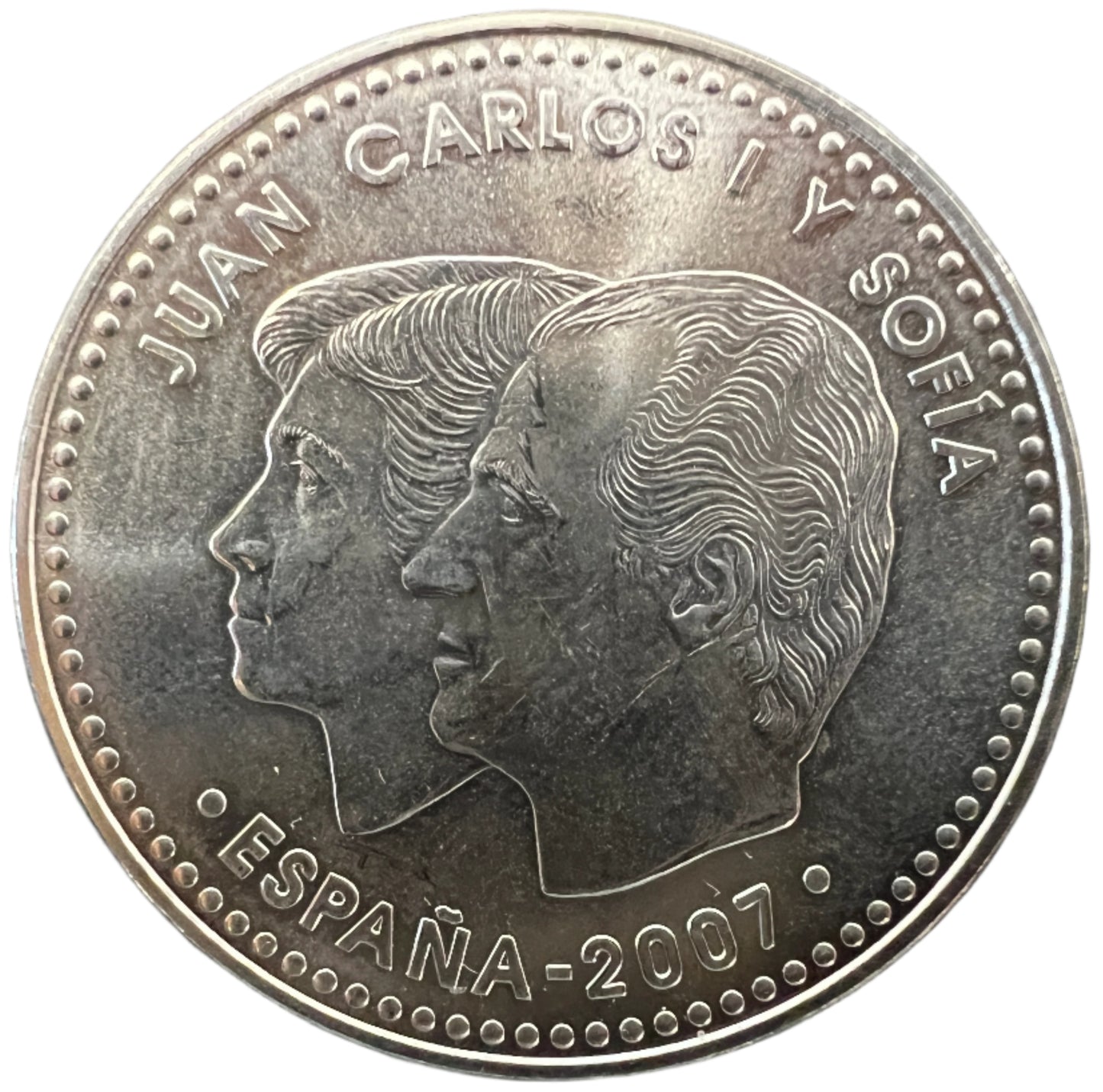 Spanish Silver Treaty of Rome Commemorative Coin