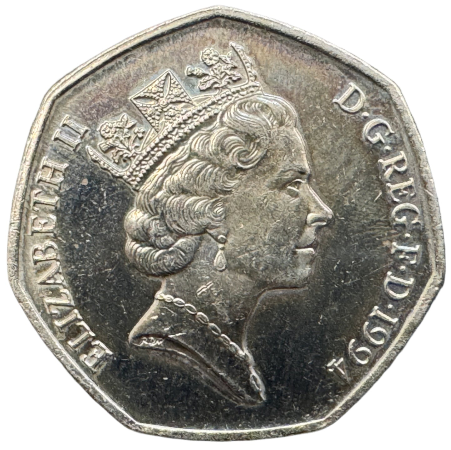 UK 50p D-Day 50th Anniversary Commemorative Coin 1994