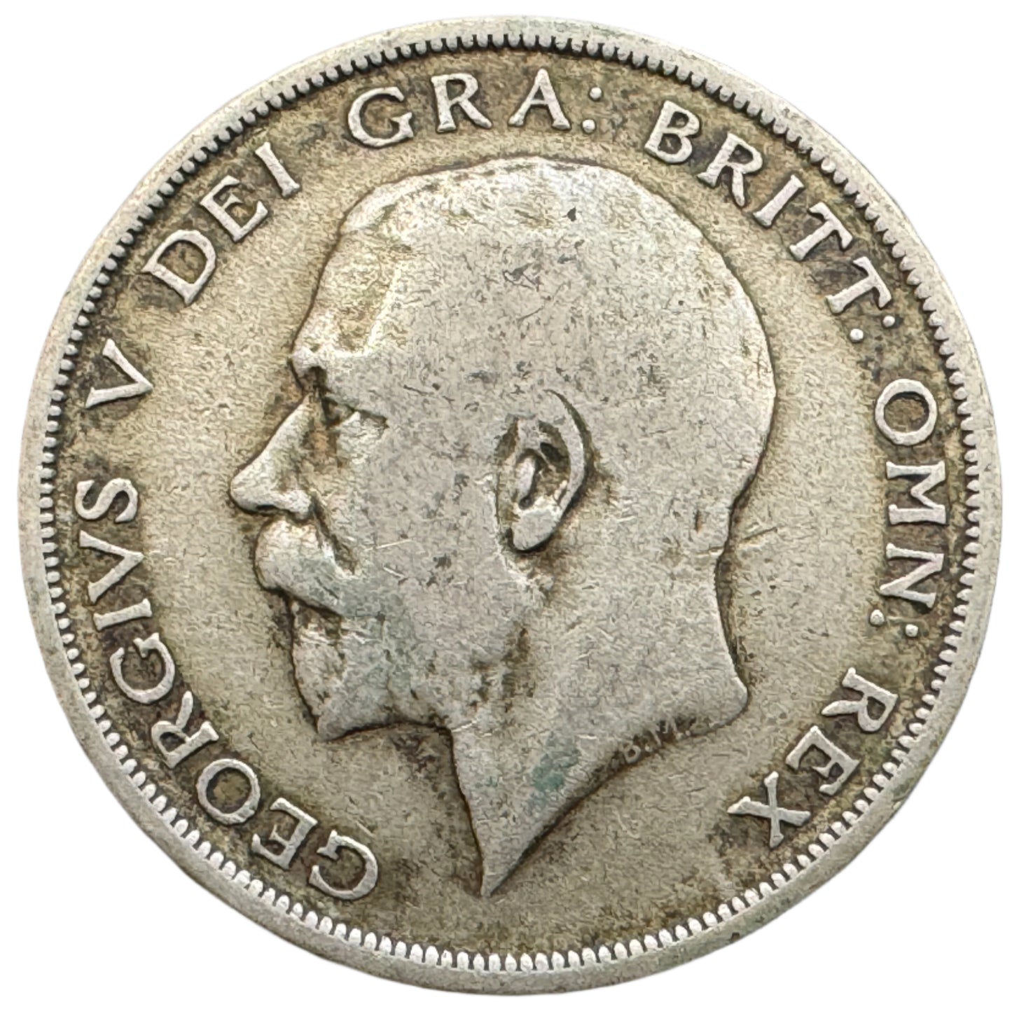 British Half Crown George V Silver Coin (1920-1926)