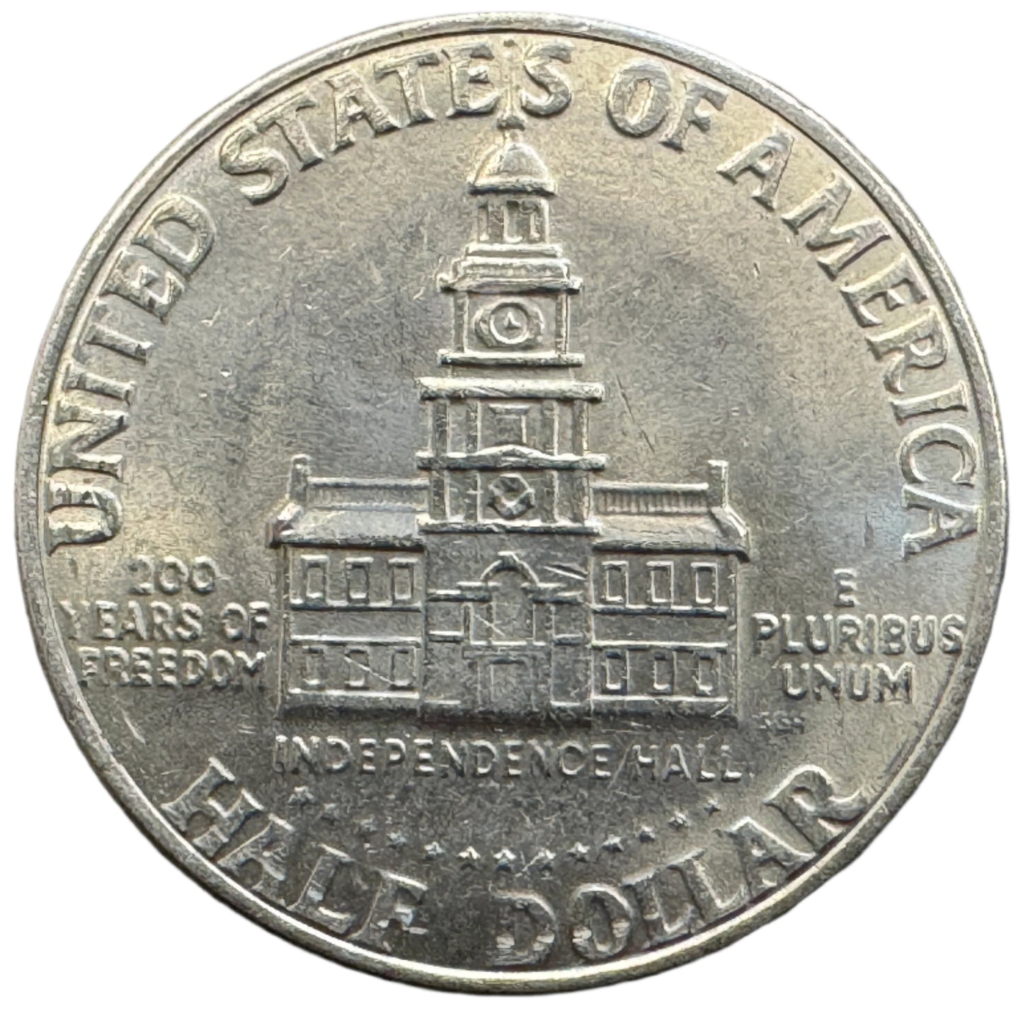 American Kennedy "Bicentennial" Half Dollar Silver Coin (1976)