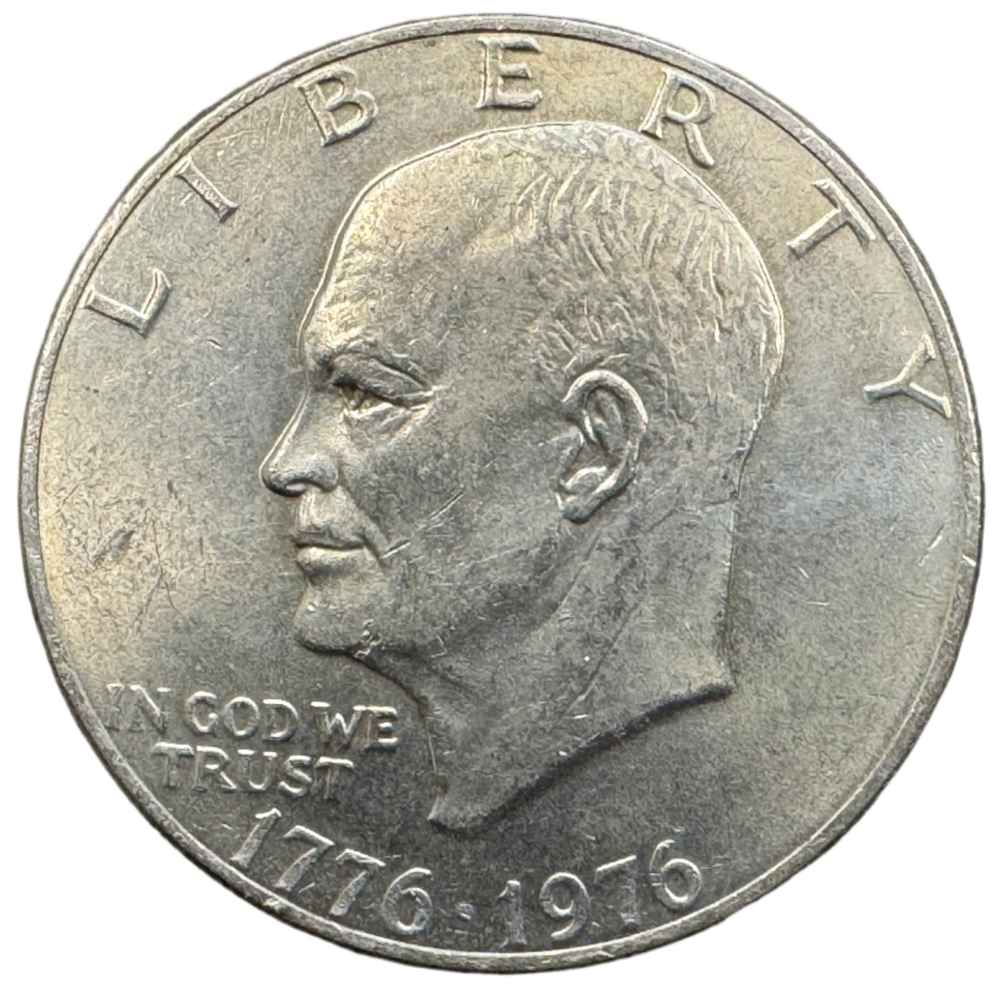 American "Eisenhower Bicentennial Dollar" 1 Dollar Coin (1976)
