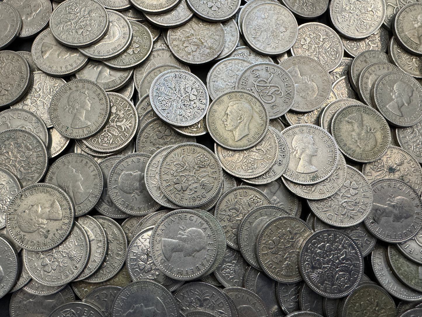 1KG Sixpence Coins from The United Kingdom