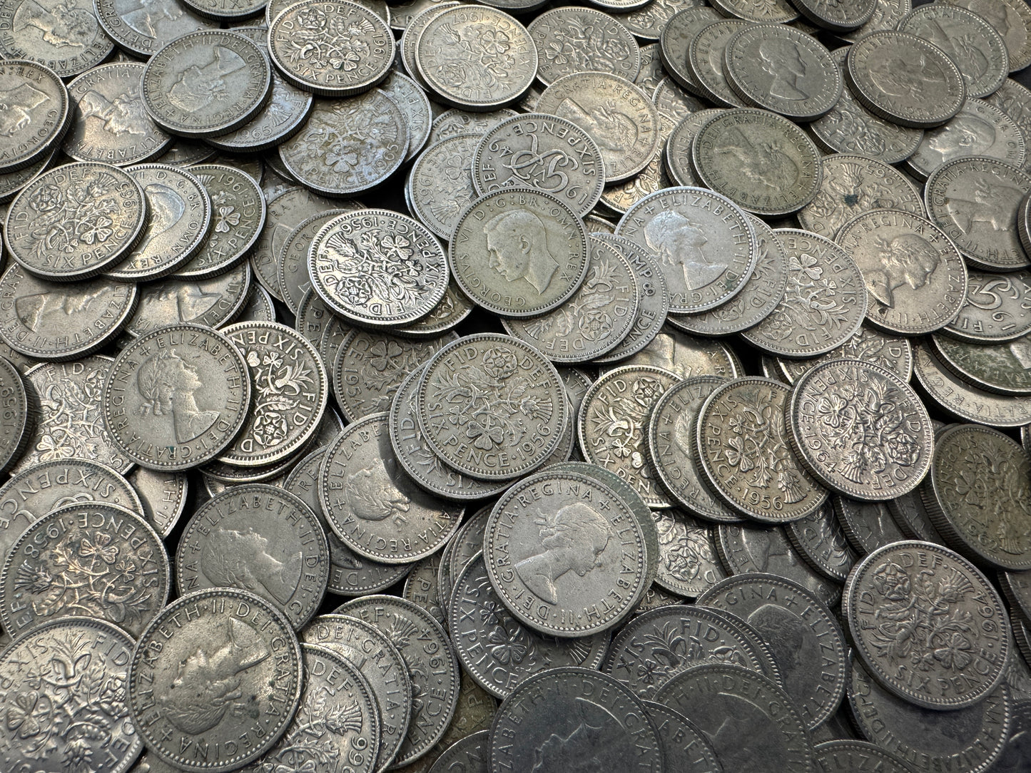 1KG Sixpence Coins from The United Kingdom