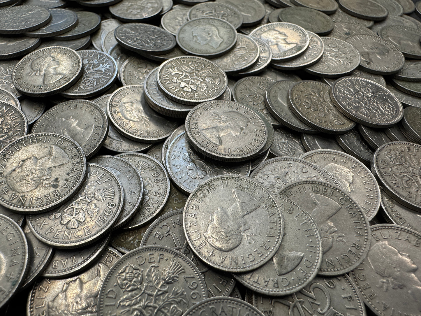 1KG Sixpence Coins from The United Kingdom