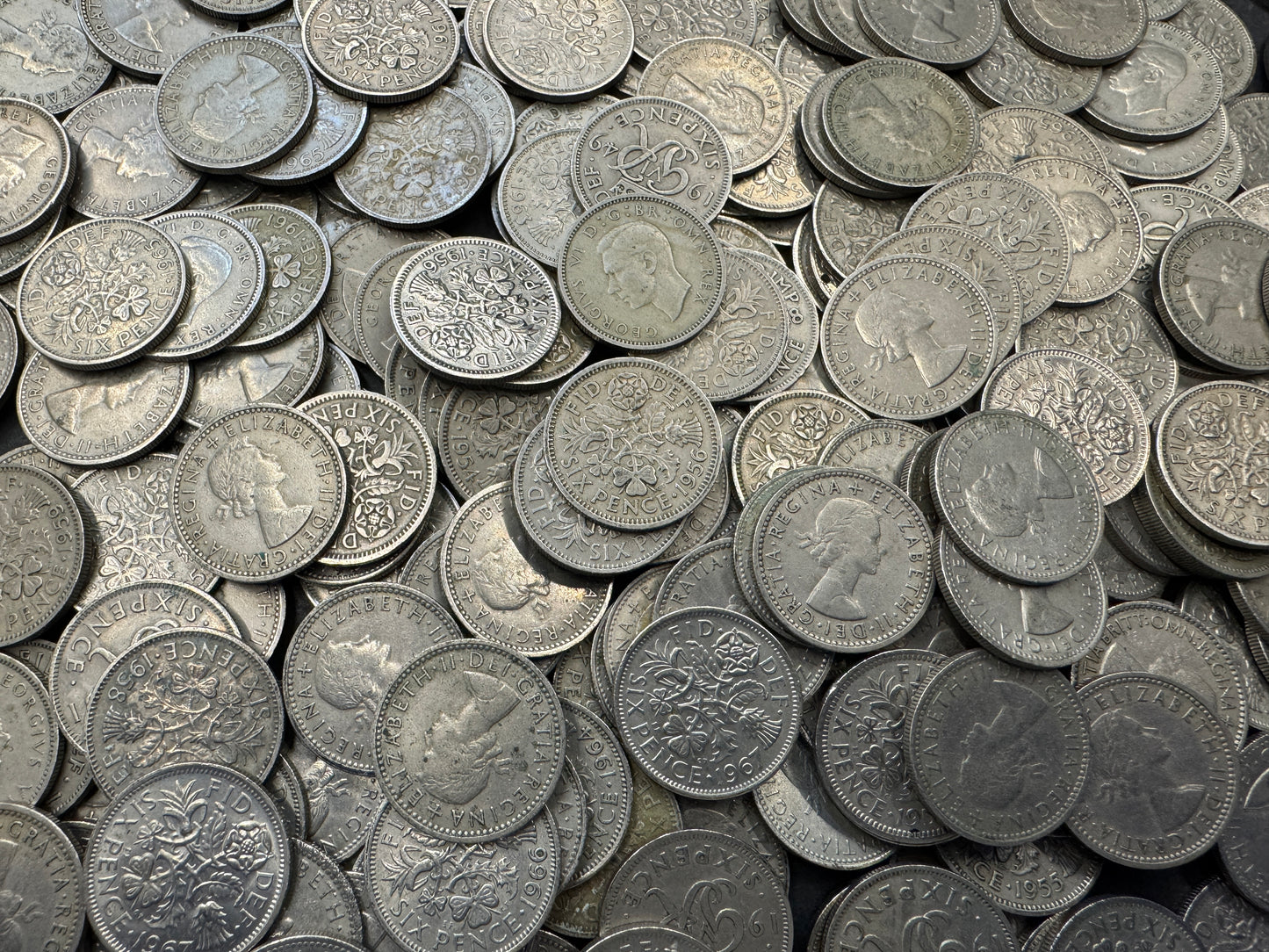 1KG Sixpence Coins from The United Kingdom
