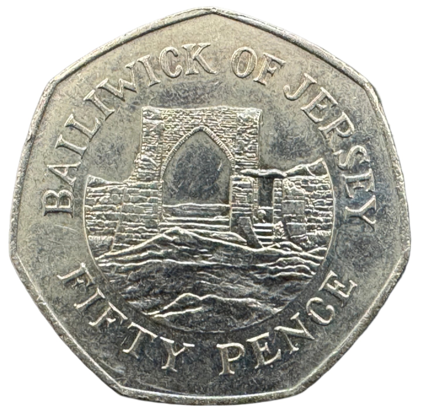Jersey Vintage 50 Pence Coin 1983-1997