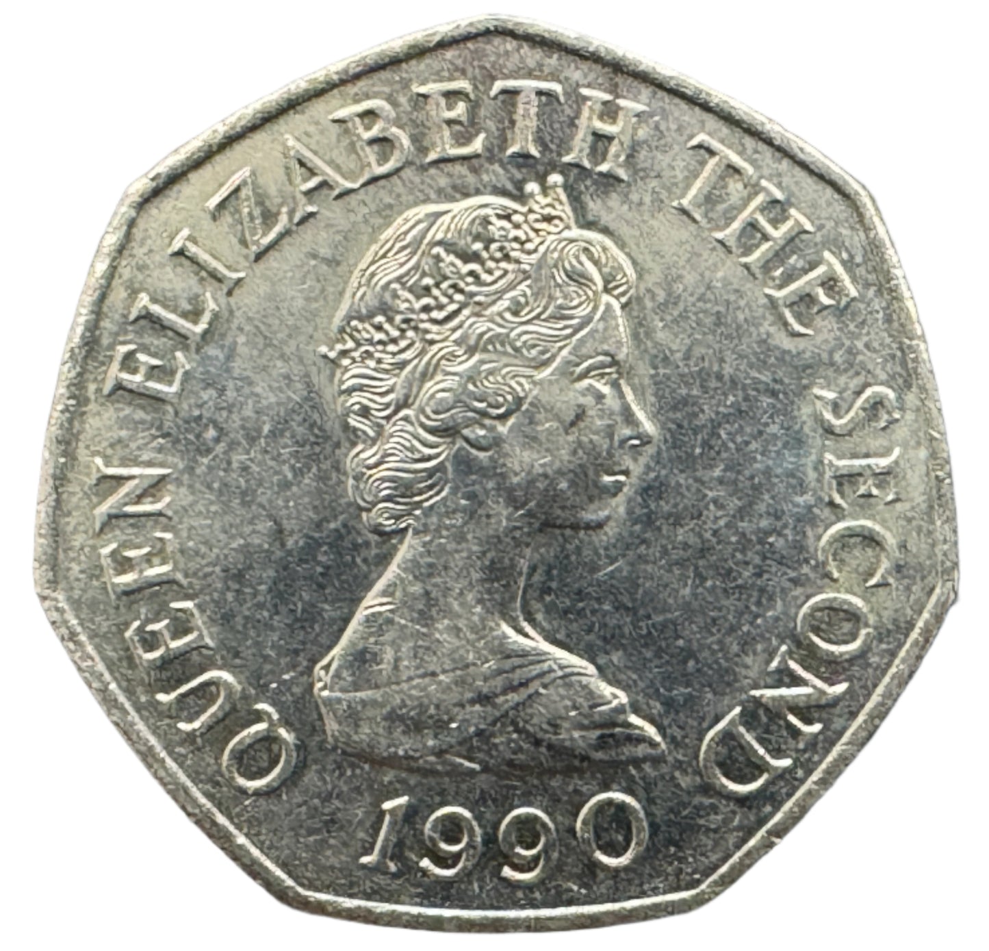 Jersey Vintage 50 Pence Coin 1983-1997