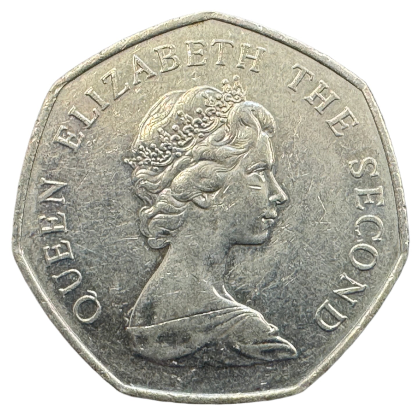 Falkland Islands Vintage 50 Pence Coin 1980-1999