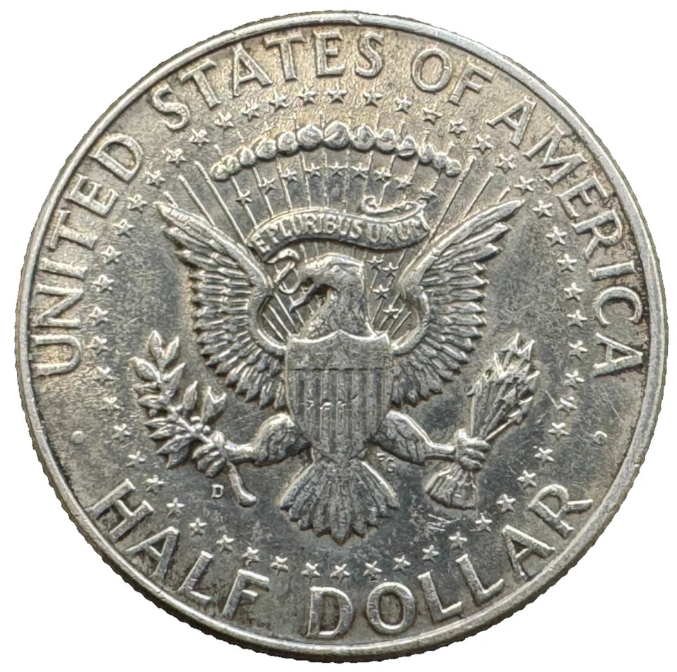 American Kennedy Half Dollar Silver Coin (1964)