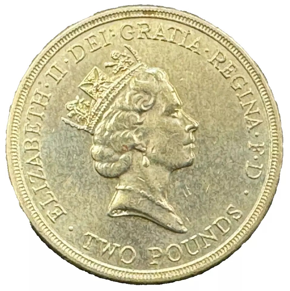 United Nations £2 Pounds Coin 1995