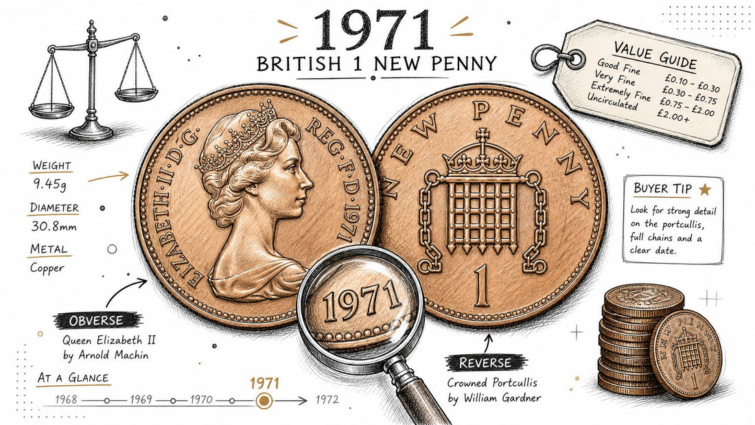 1 New Penny 1971: Identification, Value, and Buyer Guide