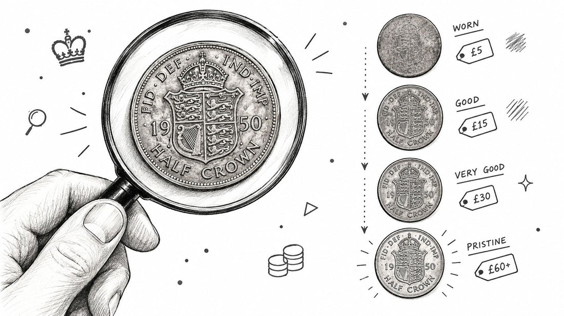 1950 Half Crown Value How Much Is Yours Worth Today