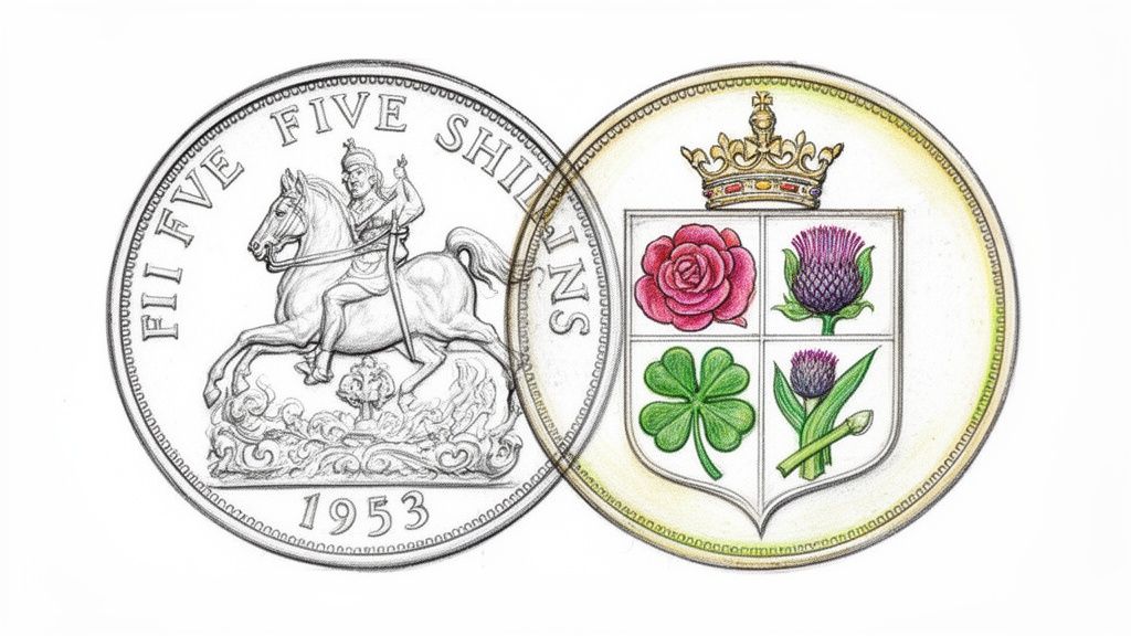 Your Guide to the 1953 Five Shillings Coronation Crown