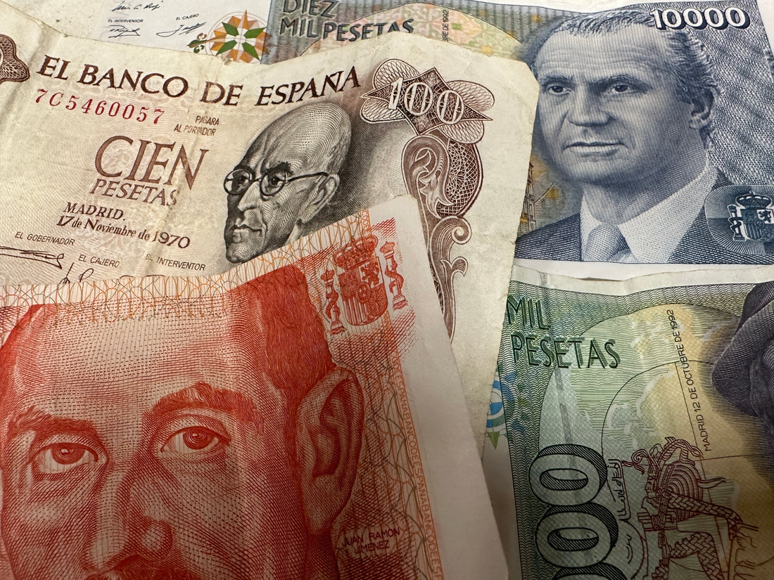 Spanish Banknotes The Fascinating History of Spanish Peseta Banknotes – Cavalier Coins Ltd