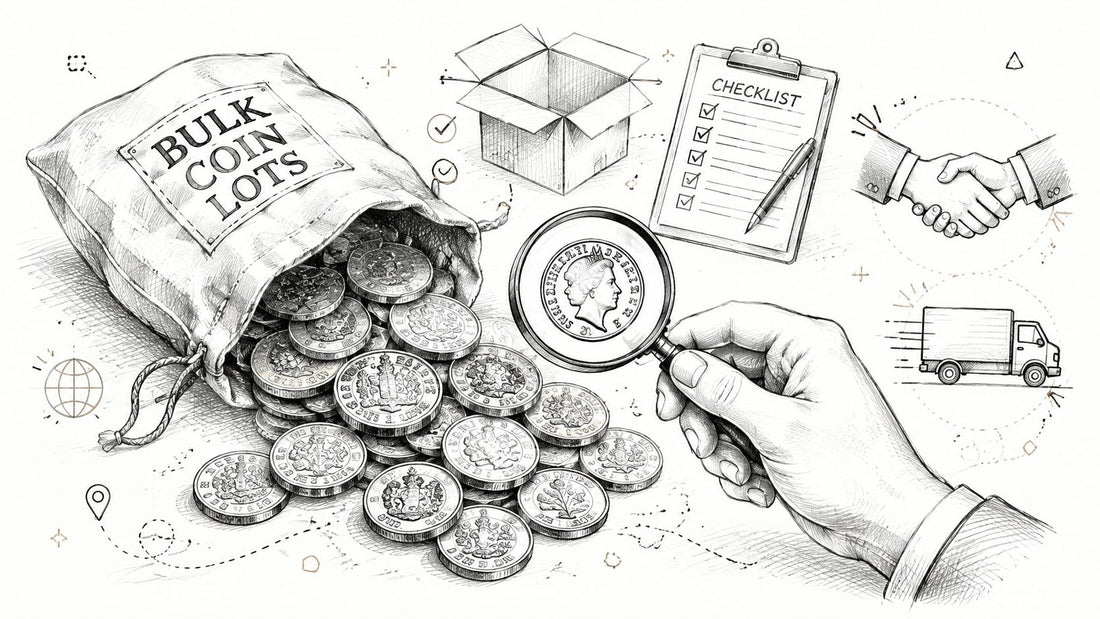 Sourcing Bulk Coin Lots for Sale: A 2026 Guide