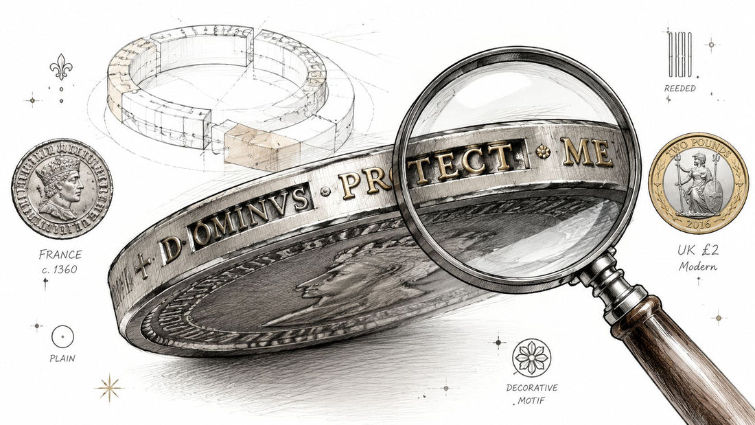 Edge Lettering Coins: History, Minting & Value