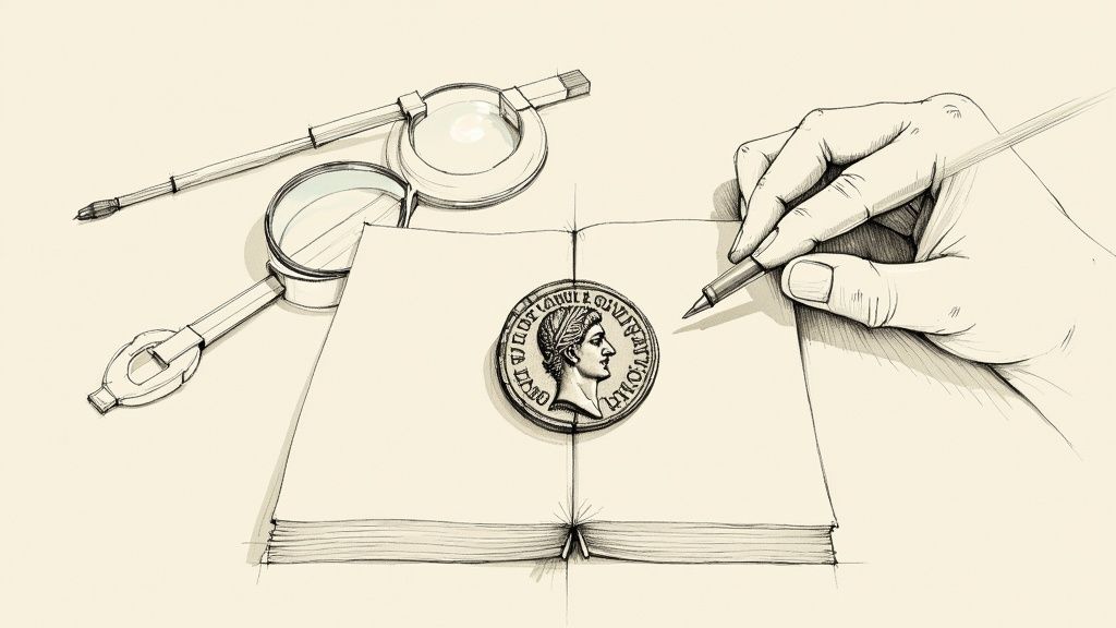 How to Identify Roman Coin Treasures