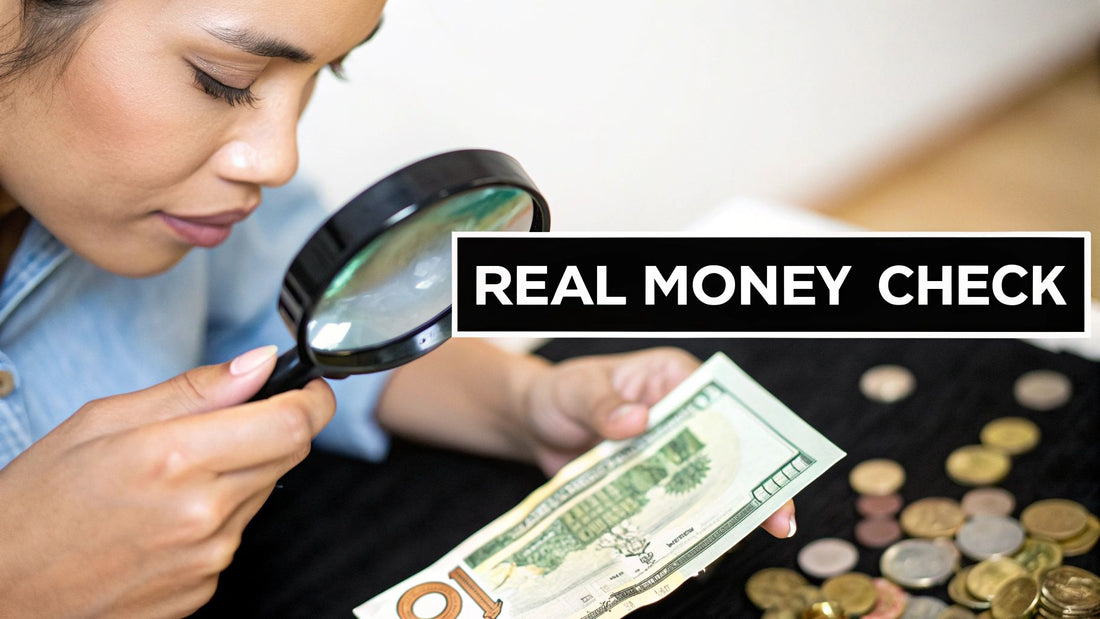 How to Check If Money Is Real A Practical Guide