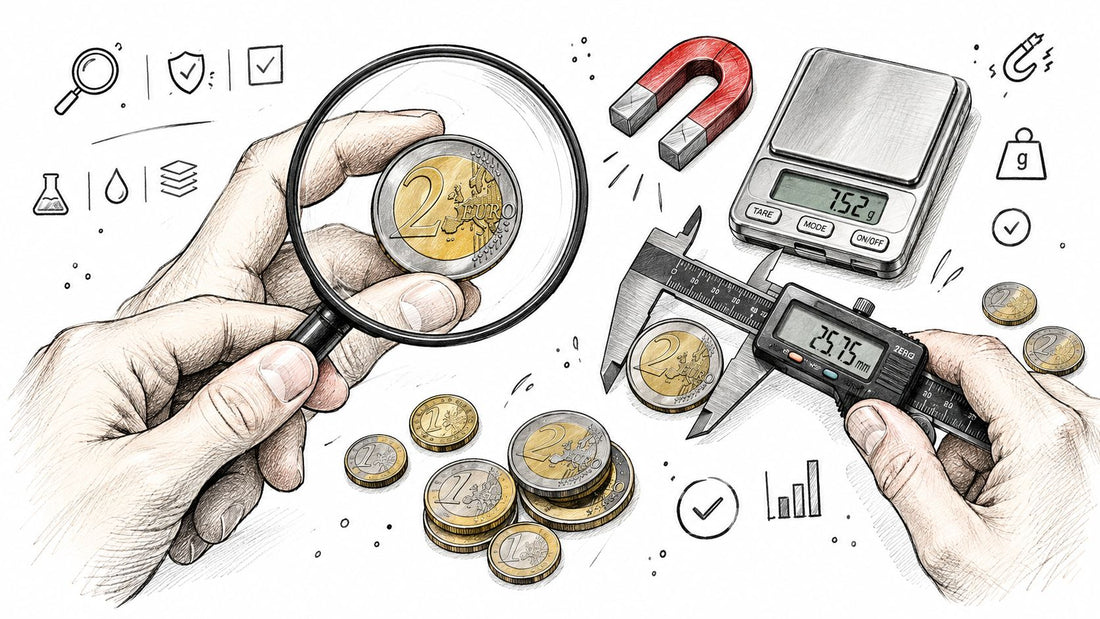 How to Spot Fake 2 Euro Coins with Real-World Tests