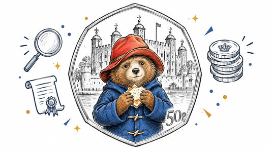 Paddington Bear 50p Tower of London Guide