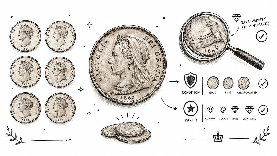 Queen Victoria Penny Value and Rarity Guide
