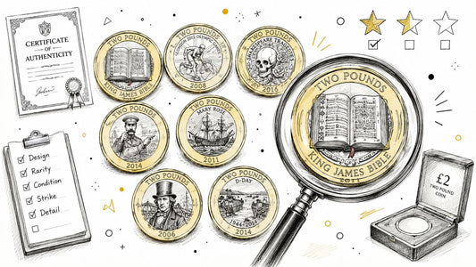 7 Two Pound Coins to Collect in 2026