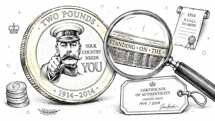 2 Coin With Your Country Needs You