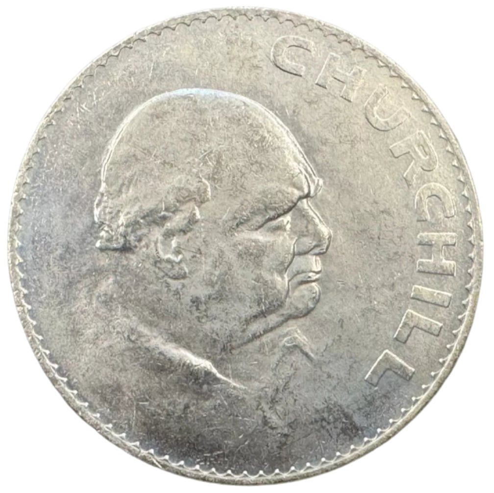 Sir Winston Churchill 1 Crown Coin 1965