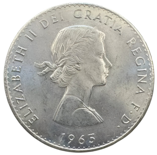 Sir Winston Churchill 1 Crown Coin 1965