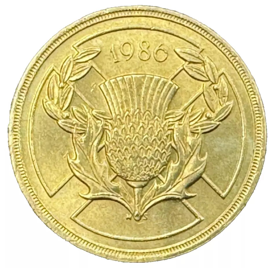 Commonwealth Games £2 Pounds Coin 1986