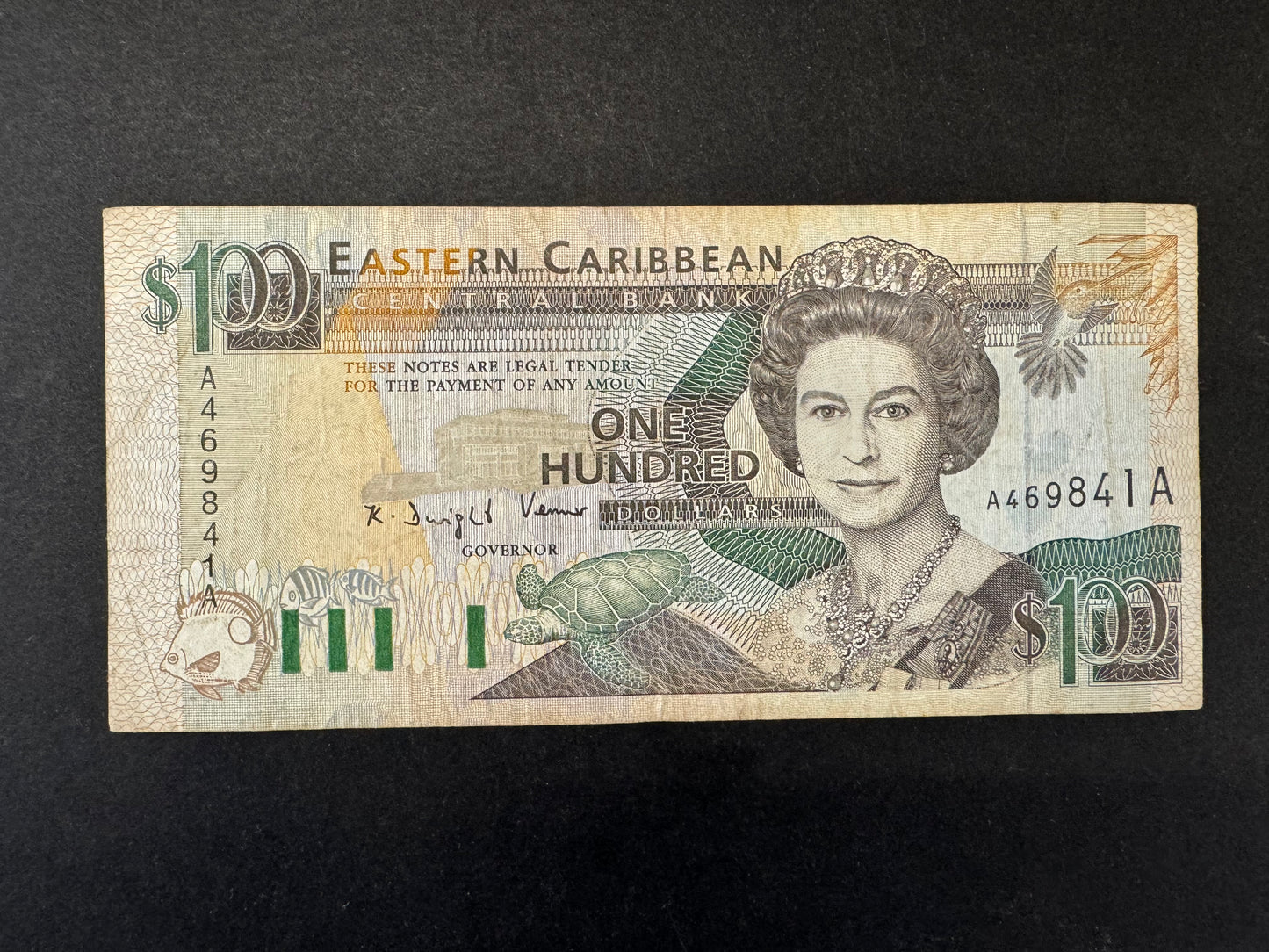 Very Rare Eastern Caribbean $50 & $100 Banknotes (Issued 1993)
