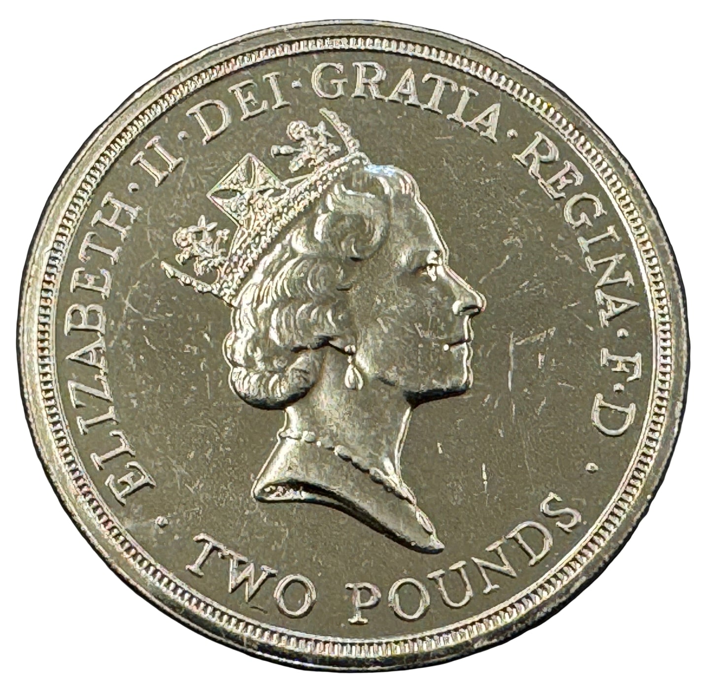 Bank Of England 300th Anniversary £2 Pounds Coin 1994