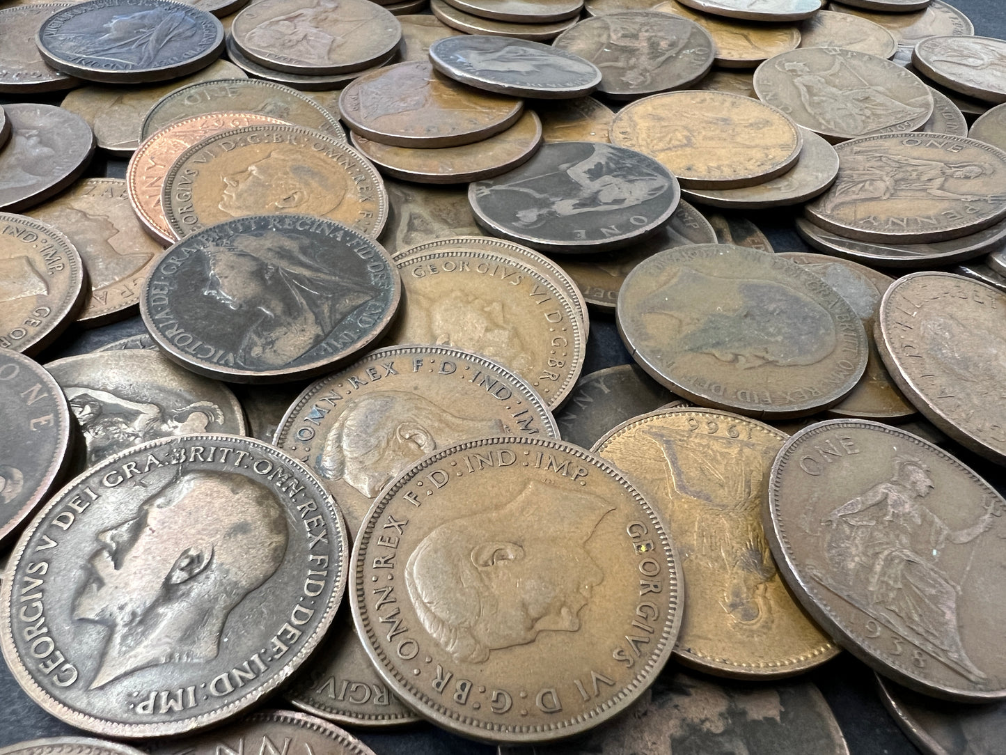 OLD ONE PENNY COINS FROM 1825 TO 1967 – Cavalier Coins Ltd