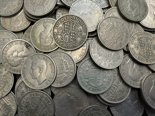 1KG Half Crown Coins From The United Kingdom (1948-1970)