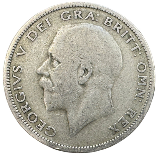 British Half Crown George V Silver Coin (1927-1936)