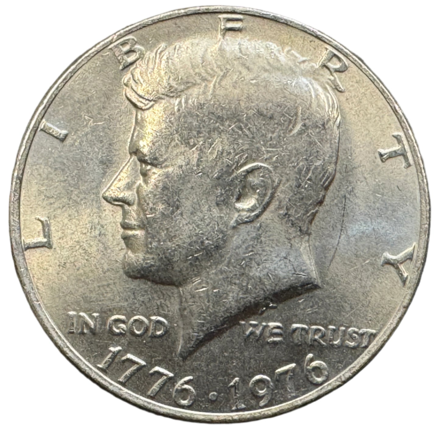 American Kennedy "Bicentennial" Half Dollar Silver Coin (1976)