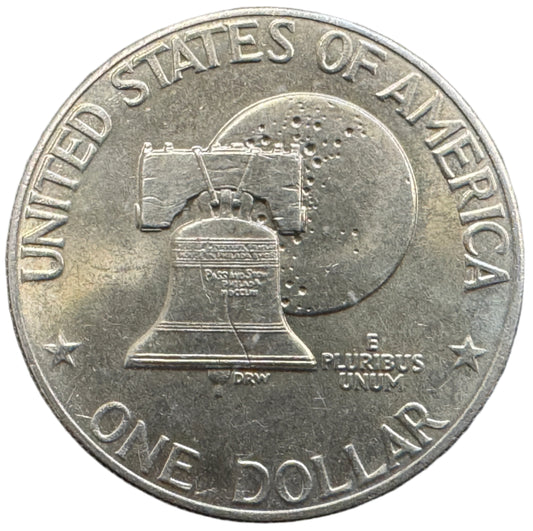 American "Eisenhower Bicentennial Dollar" 1 Dollar Coin (1976)