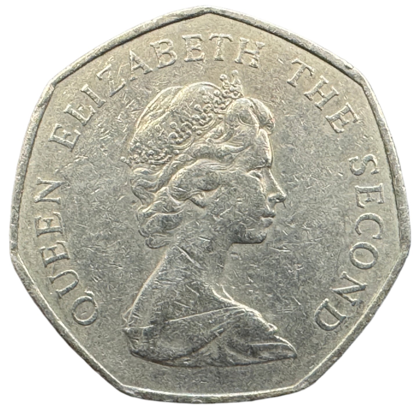 Jersey Vintage 50 New Pence Coin 1969-1980