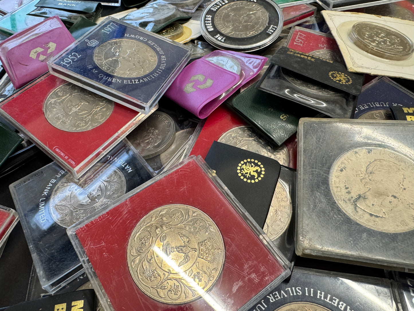 British Crown Coins (In Original Cases) From The United Kingdom