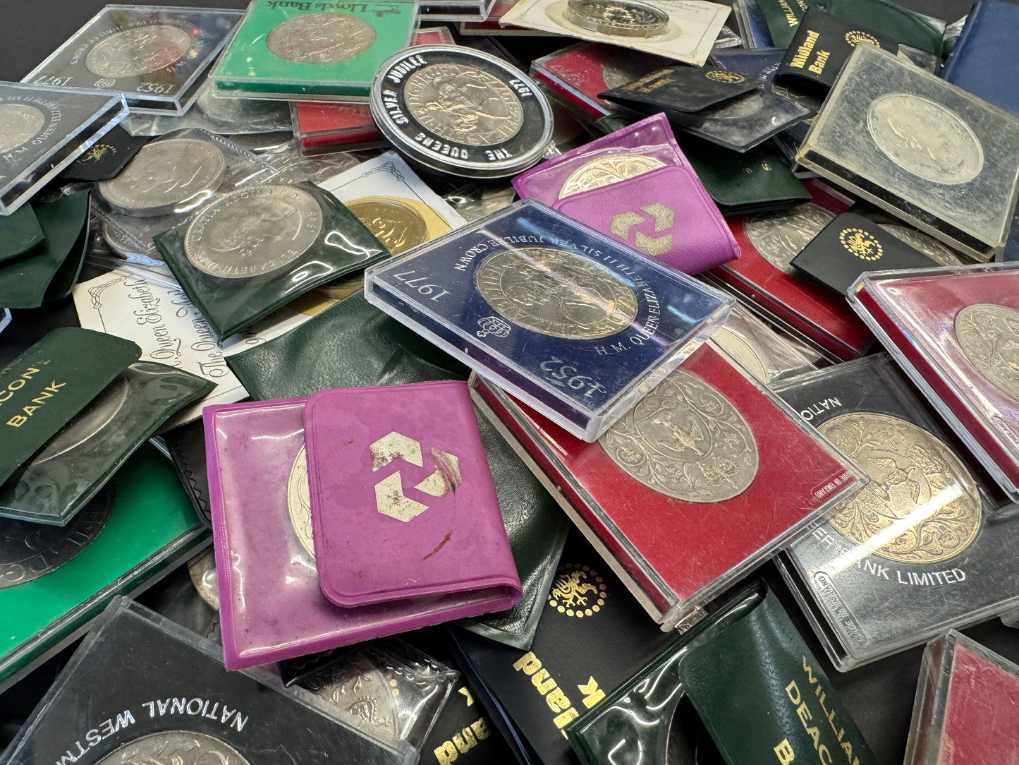 British Crown Coins (In Original Cases) From The United Kingdom