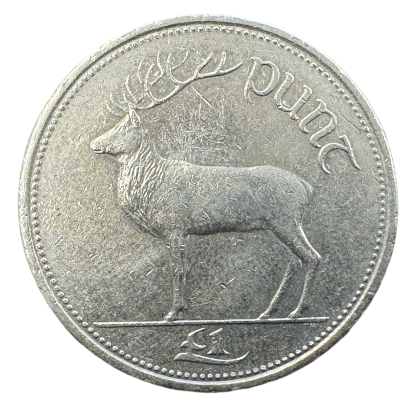 Ireland Vintage £1 Pound / Punt Coin 1990-2000
