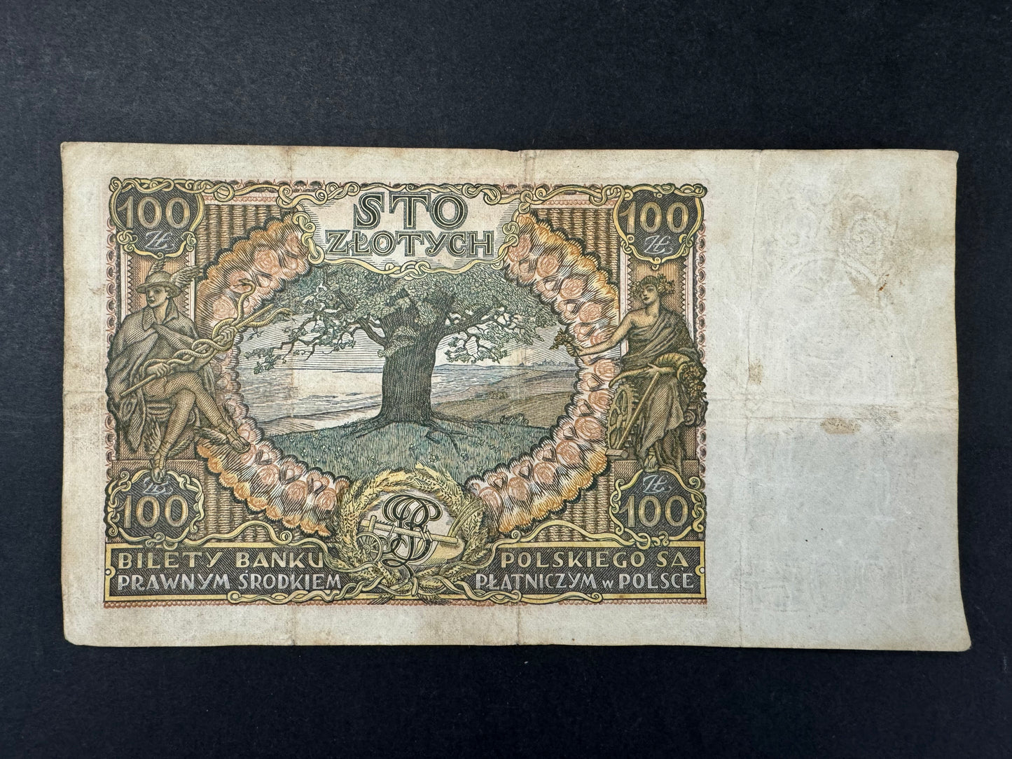 Rare Poland 100 Zloty Banknote Set (issued 1934)