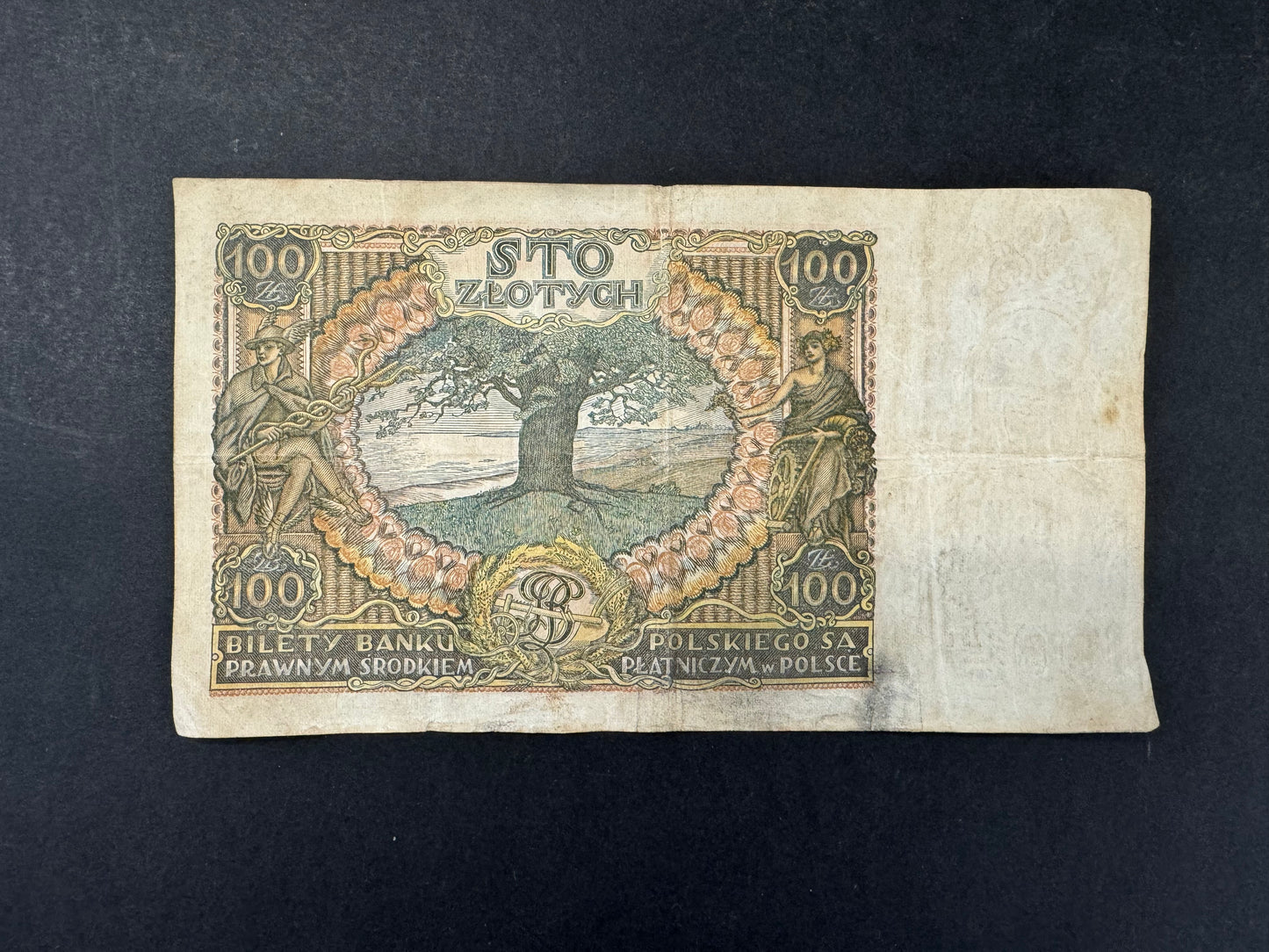 Rare Poland 100 Zloty Banknote Set (issued 1934)