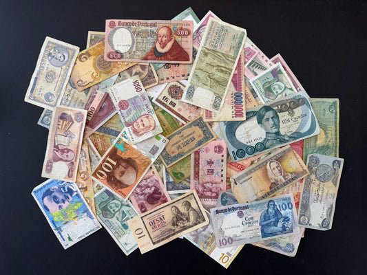 Mixed World Banknotes - Perfect to Start a Collection - Limited Availability