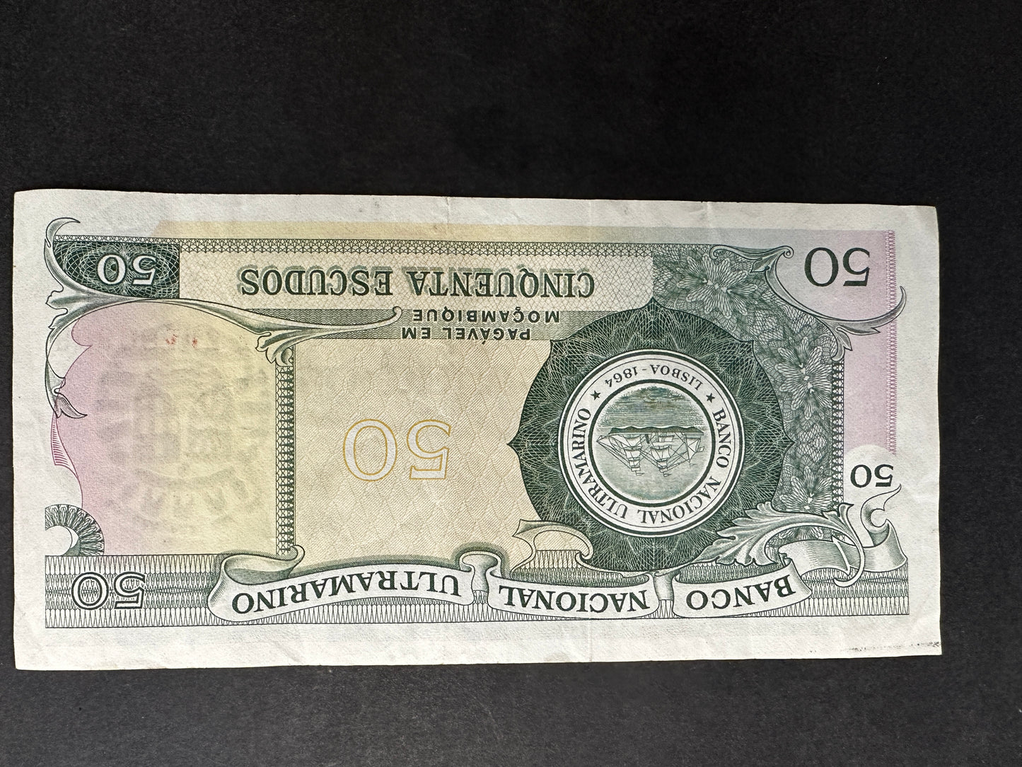 50 Escudos Banco Nacional Ultramarino - Mocambique (Mozambique)